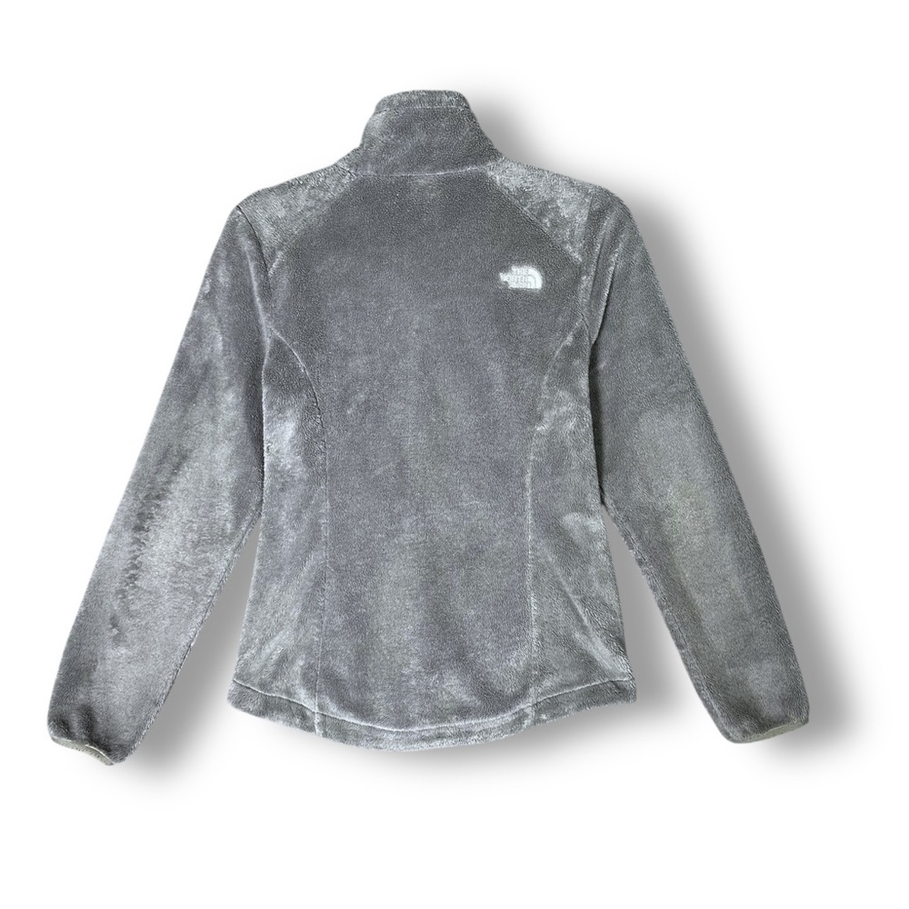 The North Face Womens Osito Fleece Jacket Sz S Gray Outdoor Layer Winter Fall - Picture 6 of 9